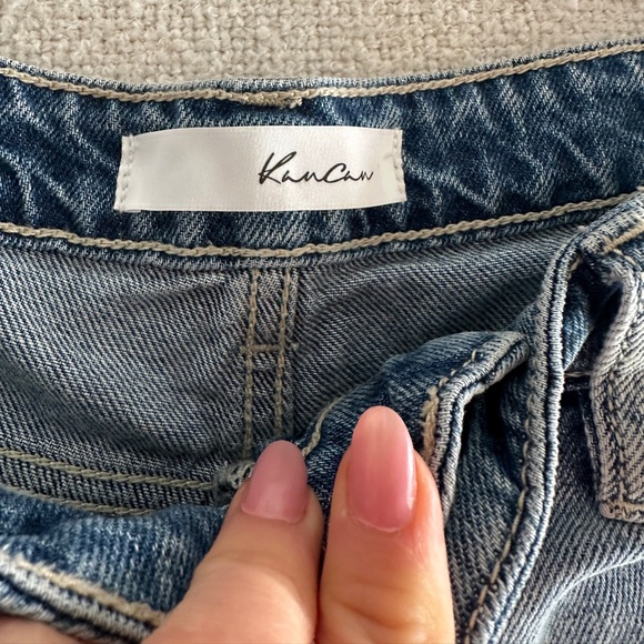 Distressed Jean Shorts - Picture 2 of 6